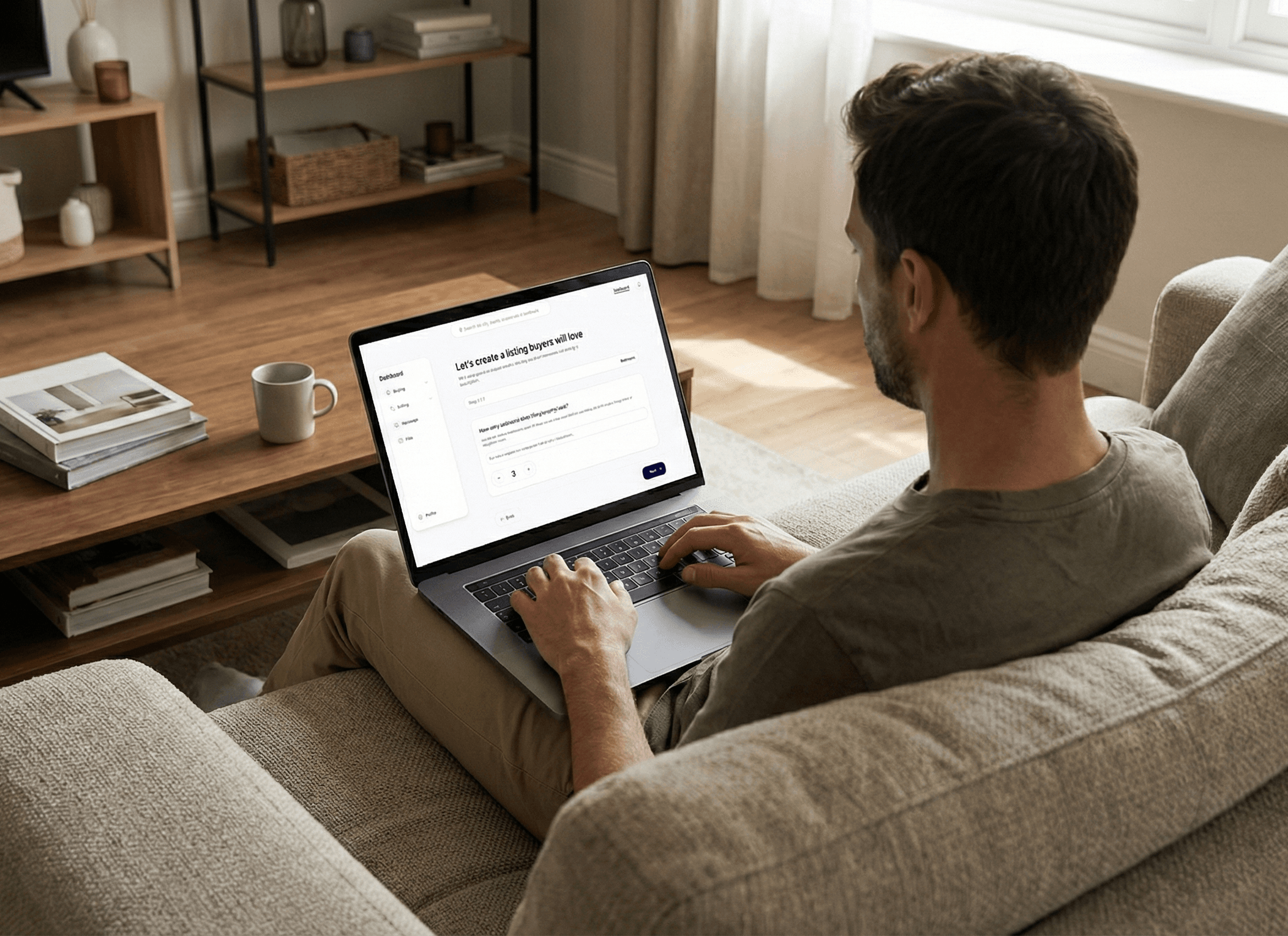 List your home in minutes